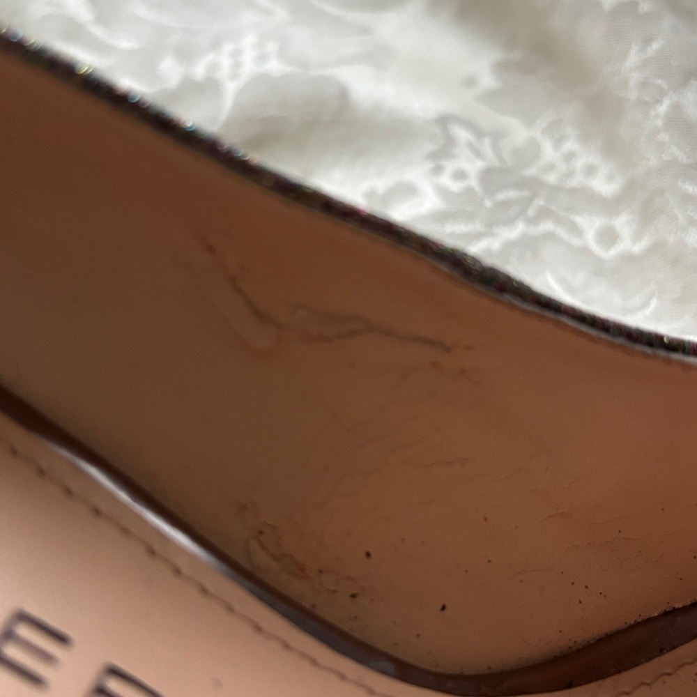 Marc Fisher Multi-Colored Peep Toe Glitter Pumps, Size 8.5 - Picture 15 of 15